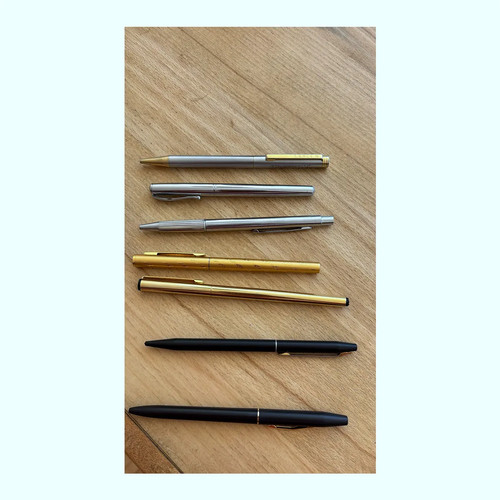Ballpoint pens assorted - 7x,