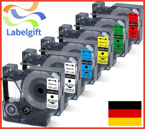 Schriftband für dymo 45013 - d1,